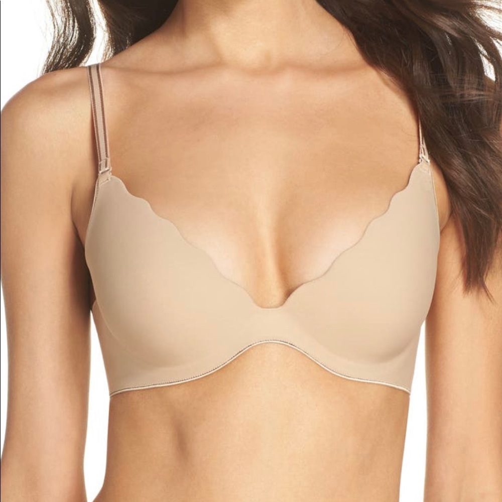 B.tempt’d by Wacoal Convertible Push-Up Bra, Au Natural color Size 36C - NWT